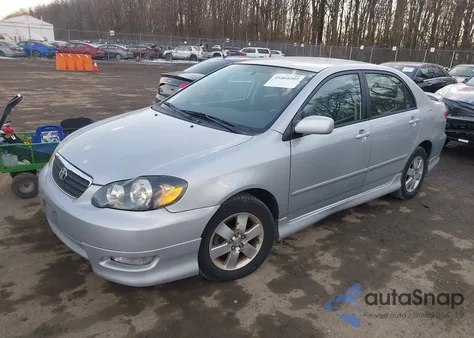 2006 Toyota Corolla S z USA, uszkodzony, nr VIN 2T1BR32E26C620596